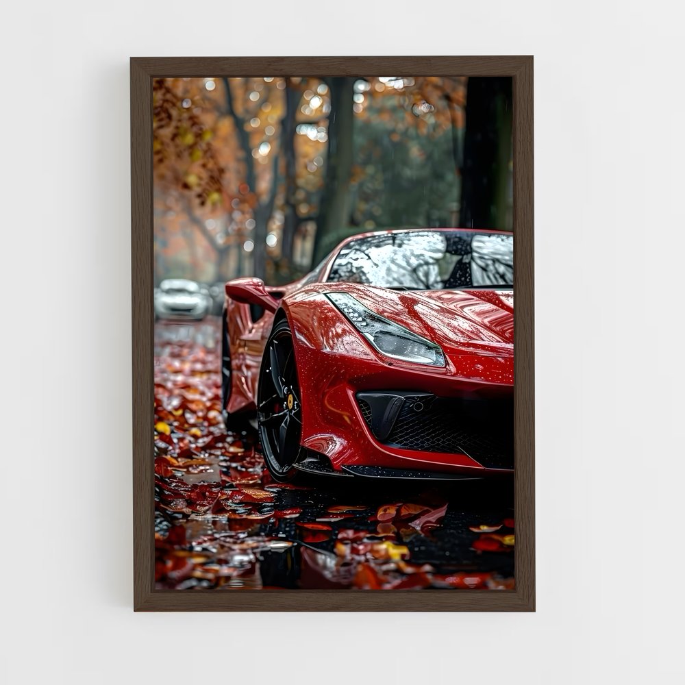 Poster Ferrari dans les Bois (vue 5)
